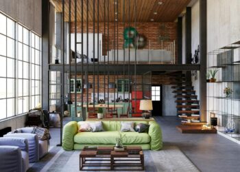 Modern Industrial Look Celebrates Unfinished Beauty of Structures