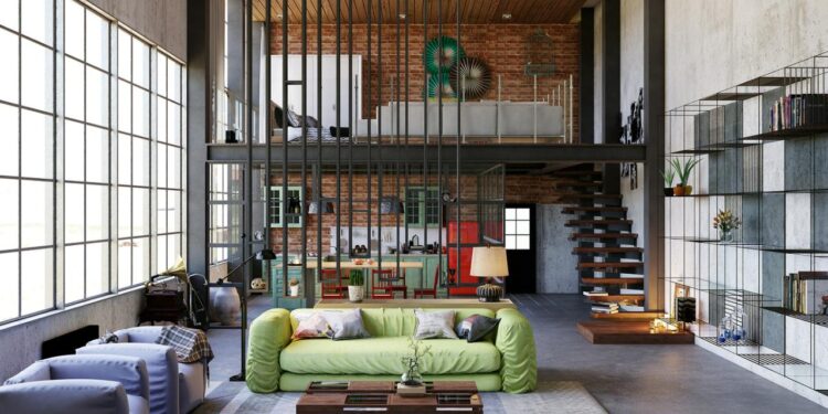 Modern Industrial Look Celebrates Unfinished Beauty of Structures